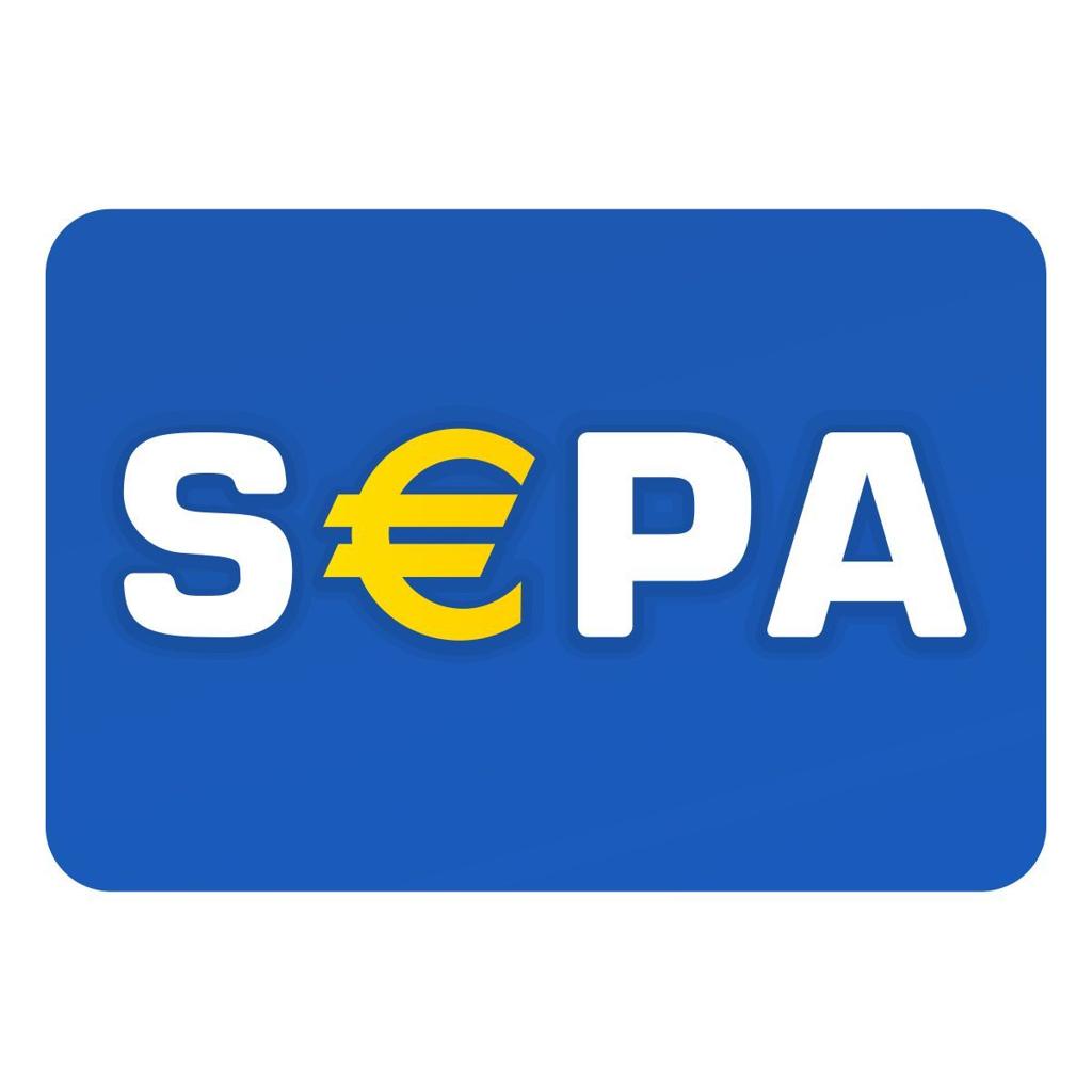 SEPA bank transfer payment icon